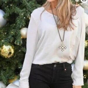 Cabi Classic Blouse Platinum